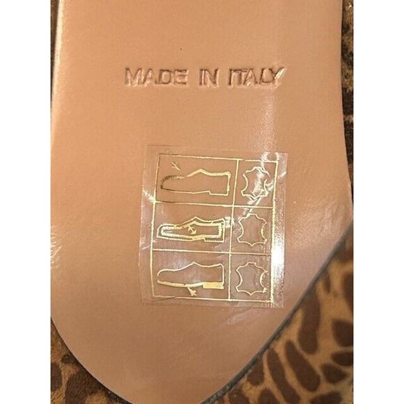 LITA By Ciara Strappy Sandals Stiletto Heels Leopard Print Leather 40/9.5 NIB - Picture 12 of 12